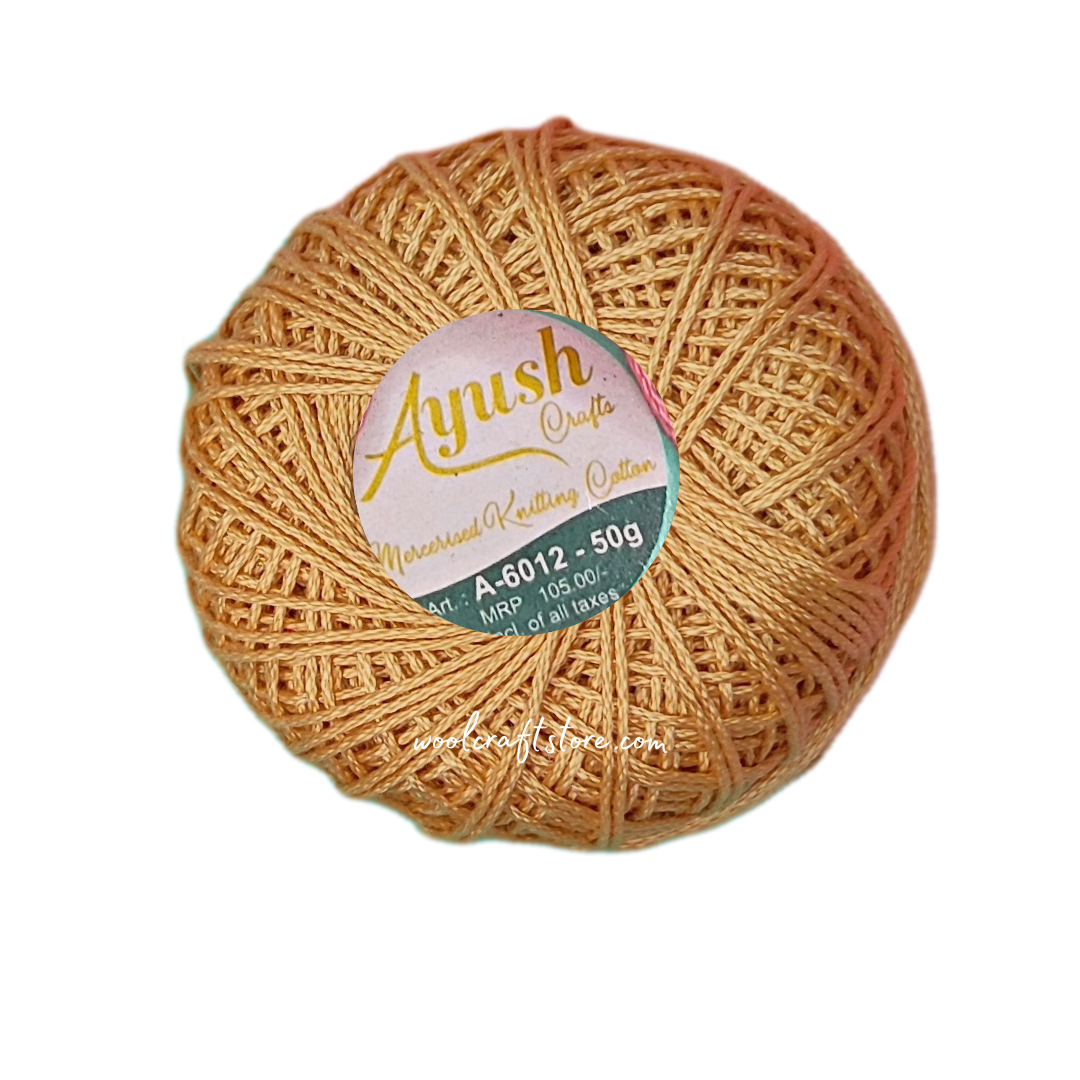 Tkt 16 (3ply) Cotton Thread - Shade 38 (0368)