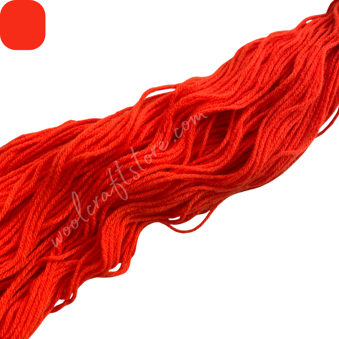 4ply Acrylic - 03 Deep Orange