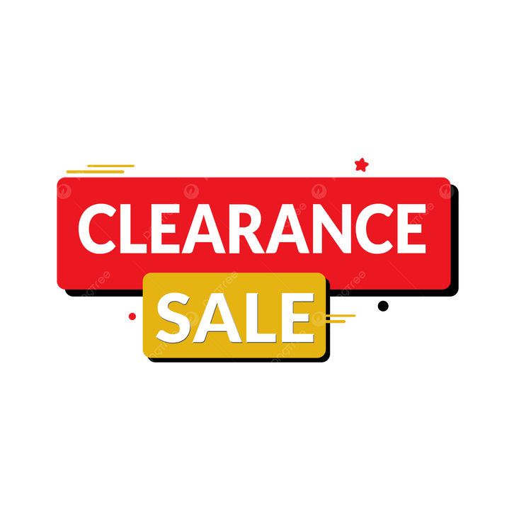 Clearance Sale