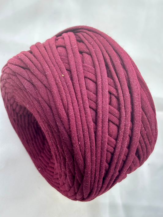 T-Shirt Yarn (200g) - Wine