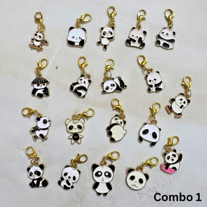Enamel Charm Markers - Panda Squad