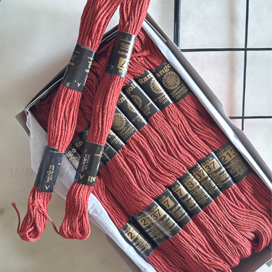Rangoli Threads - Earthy Hues II