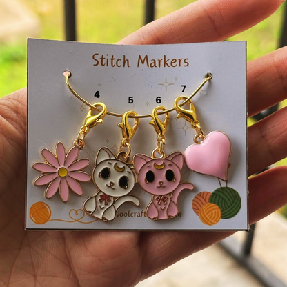 Enamel Stitch Markers