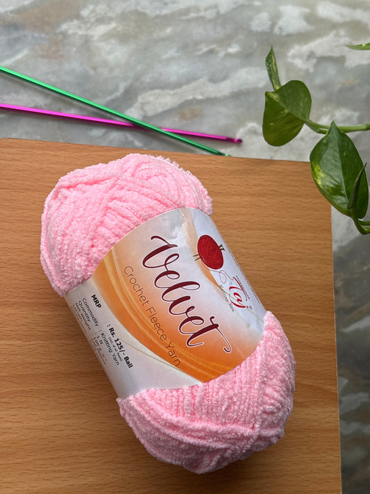 Thin Velvet Yarn - Taj Shade 17