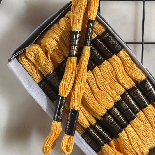 Rangoli Threads - Orange Hues