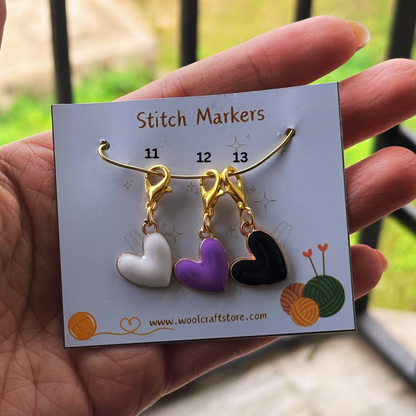 Enamel Stitch Markers