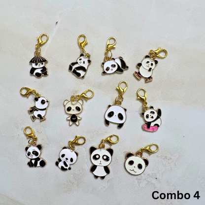 Enamel Charm Markers - Panda Squad