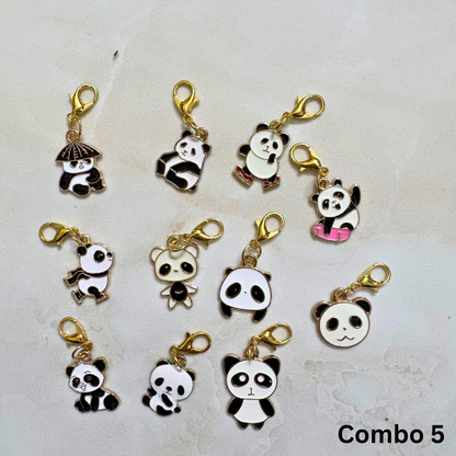 Enamel Charm Markers - Panda Squad