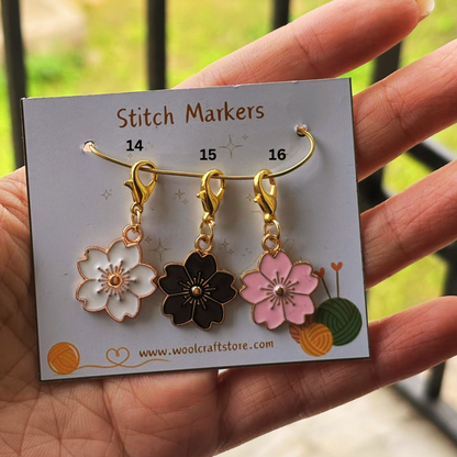 Enamel Stitch Markers