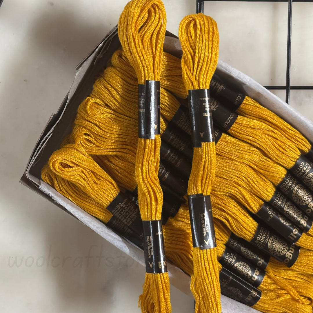 Rangoli Threads - Orange Hues