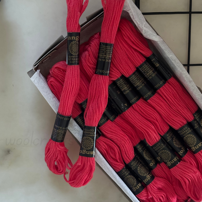Rangoli Threads -Red Hues