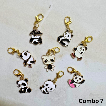 Enamel Charm Markers - Panda Squad