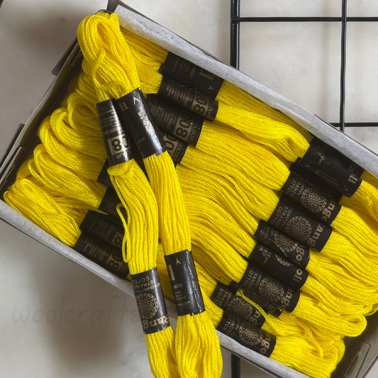 Rangoli Threads - Yellow Hues