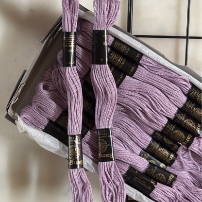 Rangoli Threads - Purple Hues