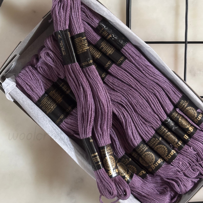 Rangoli Threads - Purple Hues