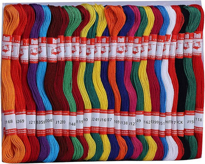 Doli Embroidery Threads - Individual Shades