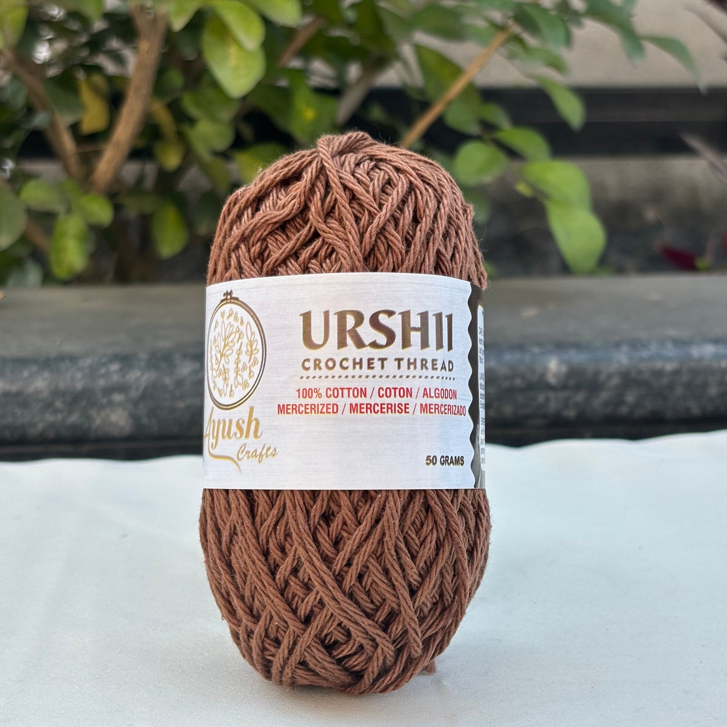 4ply Ayush Mercerised Cotton Yarn - URSHII 15