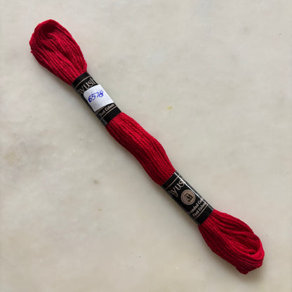 Embroidery Threads - Red Hues