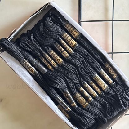 Rangoli Threads - Black Hues