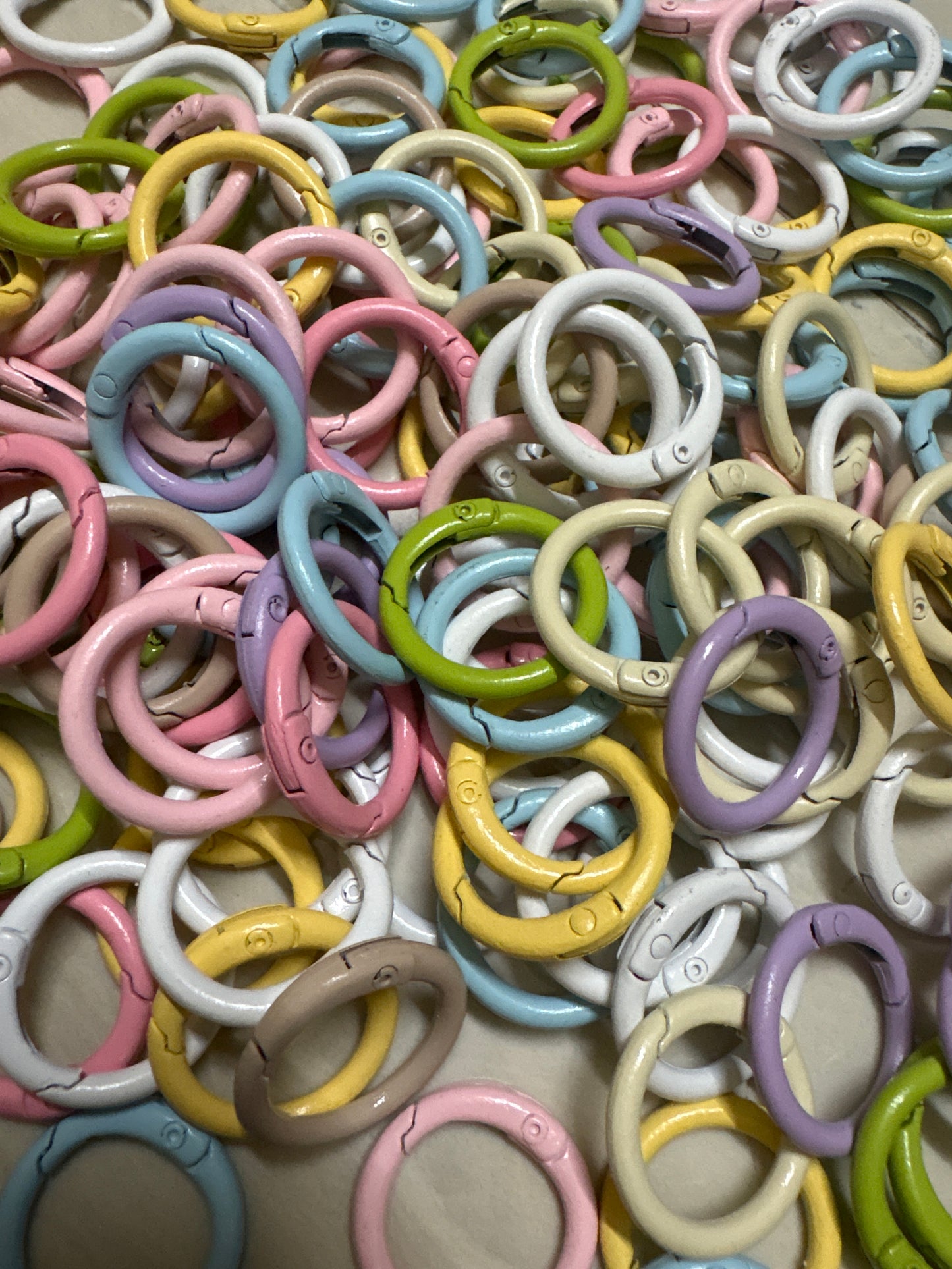 Pastel O Ring KeyChain
