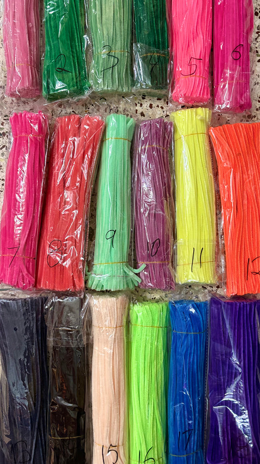 Pipe Cleaners – Premium Chenille Stems (100pcs)