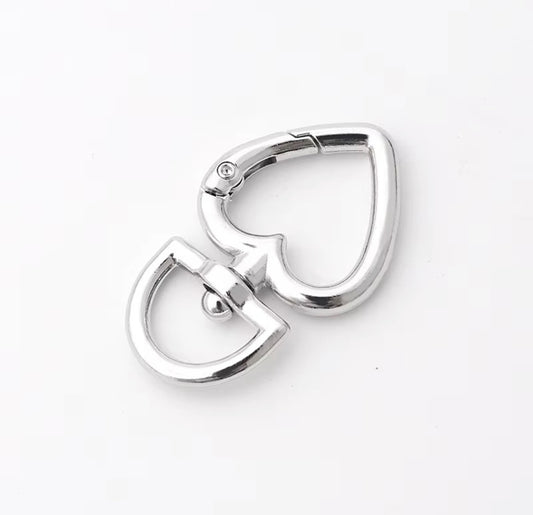 Heart Lobster Clasp 14mm