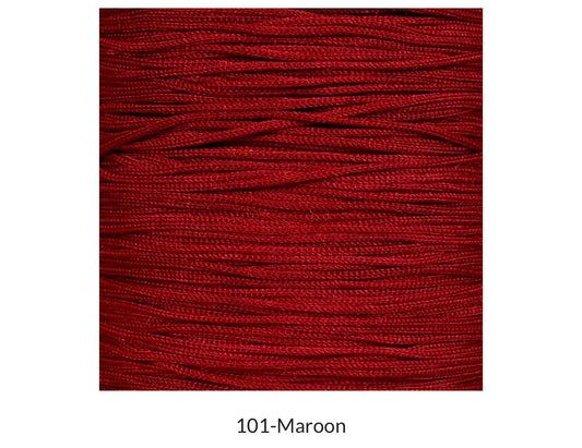 Purse Thread (1mm) - 101 Maroon