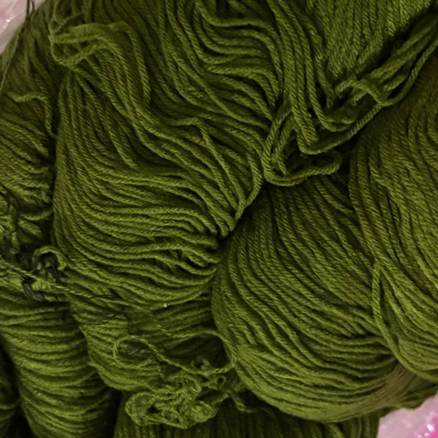 4ply Acrylic - 13 Moss Green