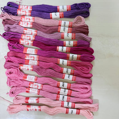 Doli Embroidery Threads - Individual Shades