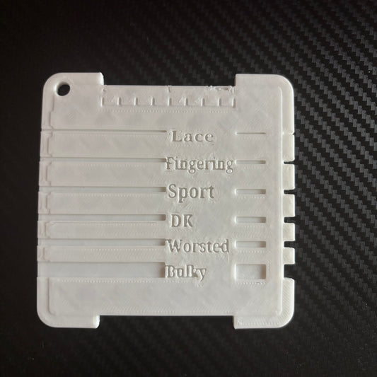 Yarn Gauge Measuring Tool