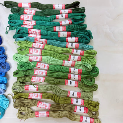 Doli Embroidery Threads - Individual Shades