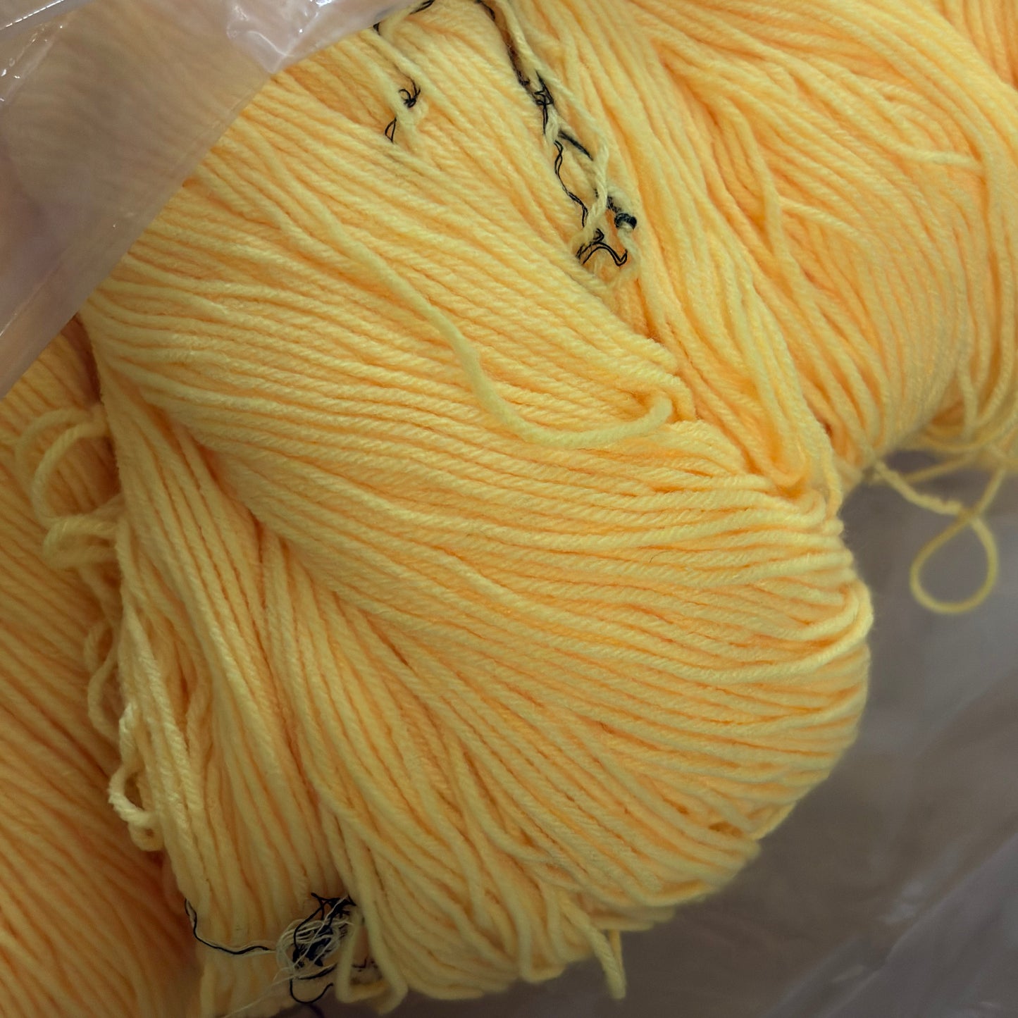 4ply Acrylic - Light Yellow