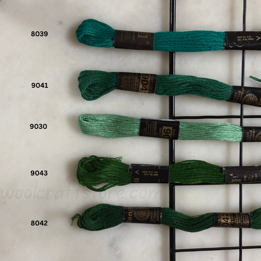 Rangoli Threads - Green Hues II
