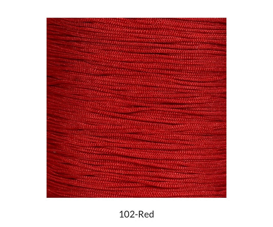 Purse Thread (1mm) - 102 Red