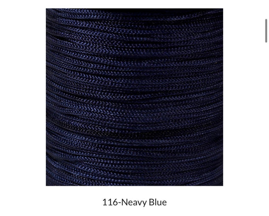 Purse Thread (1mm) - 116 Navy Blue