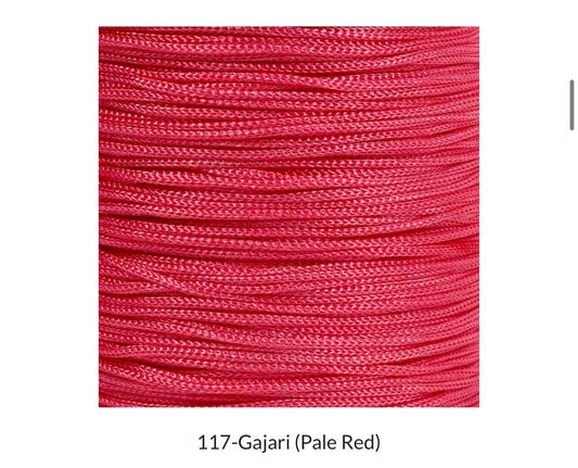Purse Thread (1mm) - 117 Pale Red