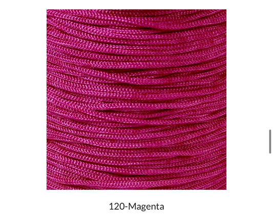 Purse Thread (1mm) - 120 Magenta