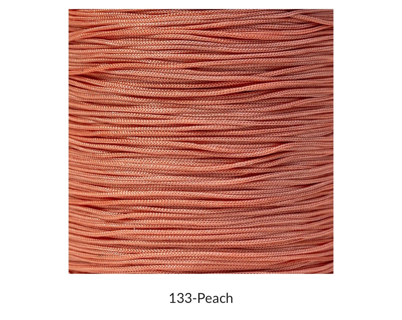 Purse Thread (1mm) - 133 Peach
