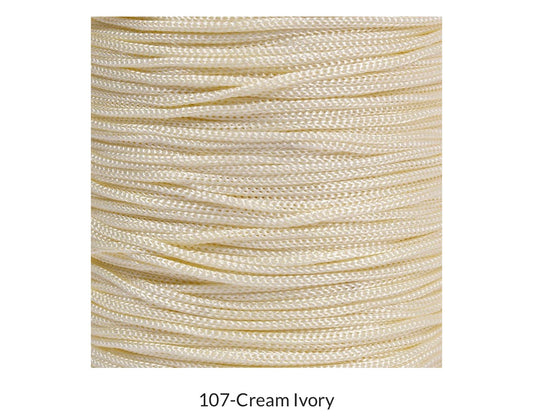 Purse Thread (1mm) - 107 Cream Ivory