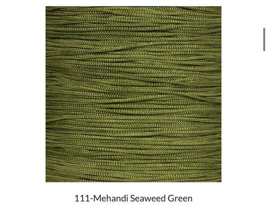 Purse Thread (1mm) - 111 Mehendi