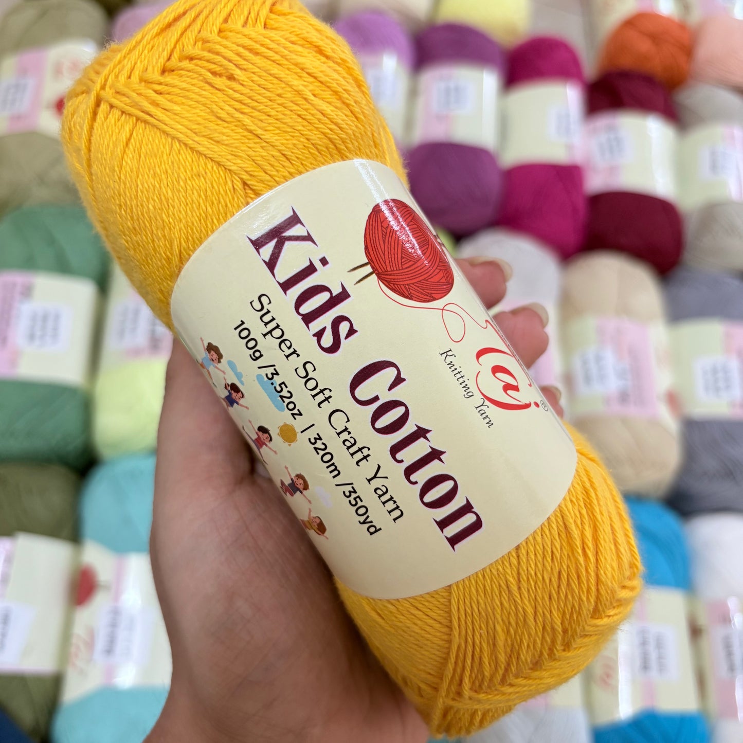 Taj Kids Cotton - Shade 14 Sunglow