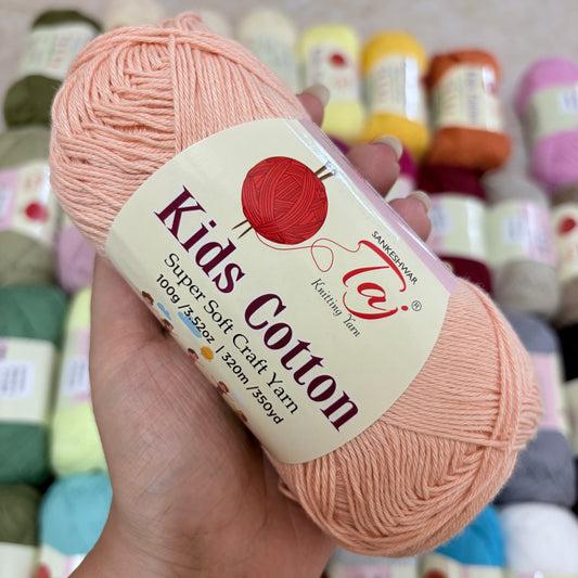 Taj Kids Cotton - Shade 02 Peach