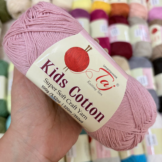 Taj Kids Cotton - Shade 01 Orchid