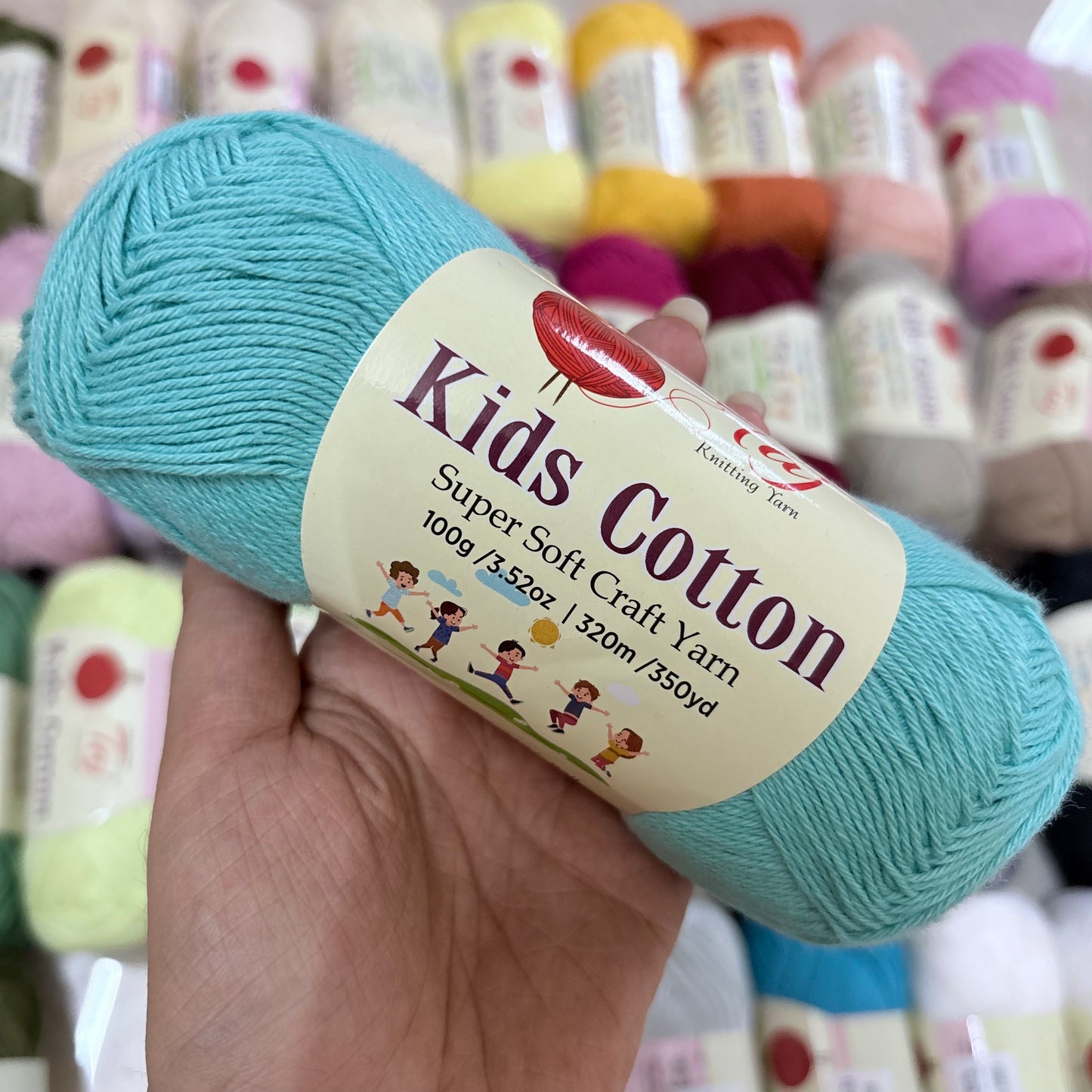 Taj Kids Cotton - Shade 34 Sky Blue