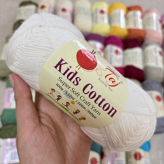 Taj Kids Cotton - Shade 83 Off White