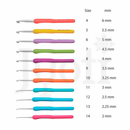 Jyoti Crochet Hooks - Plastic Handle