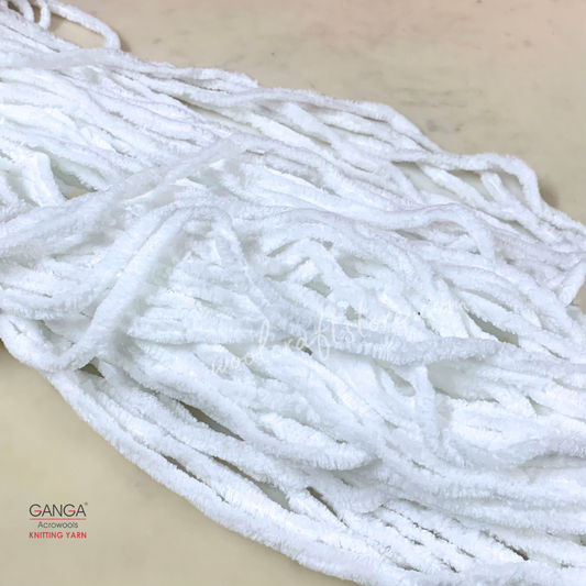 Ganga Velvety - White