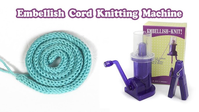I-Cord Knitting Machine