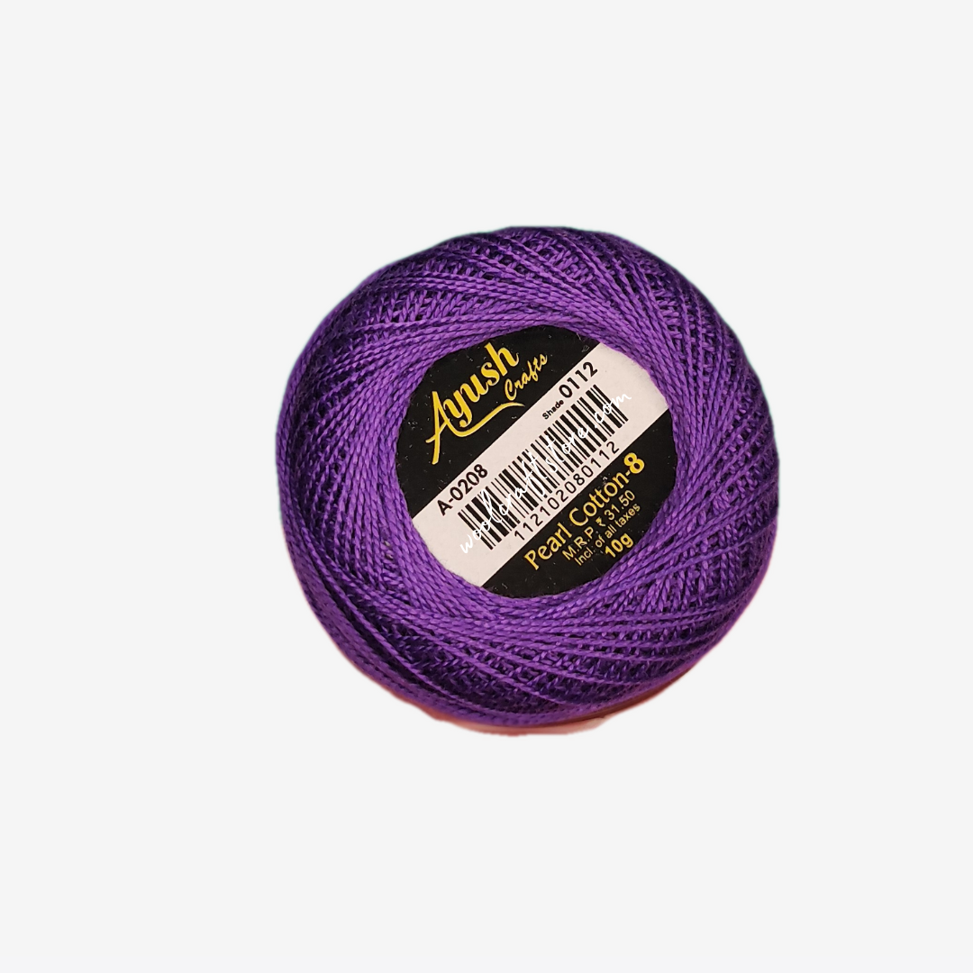 Pearl Cotton Thread No.8 - 0112