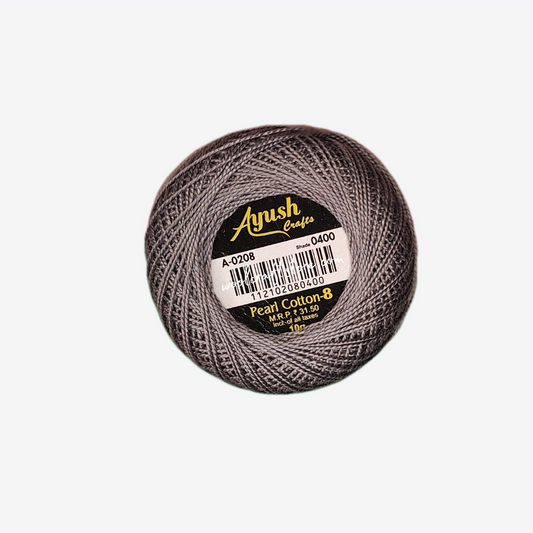 Pearl Cotton Thread No.8 - 0400